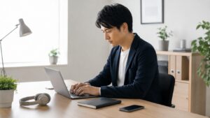 通知や中断を減らして仕事に集中する日本人ビジネスパーソン